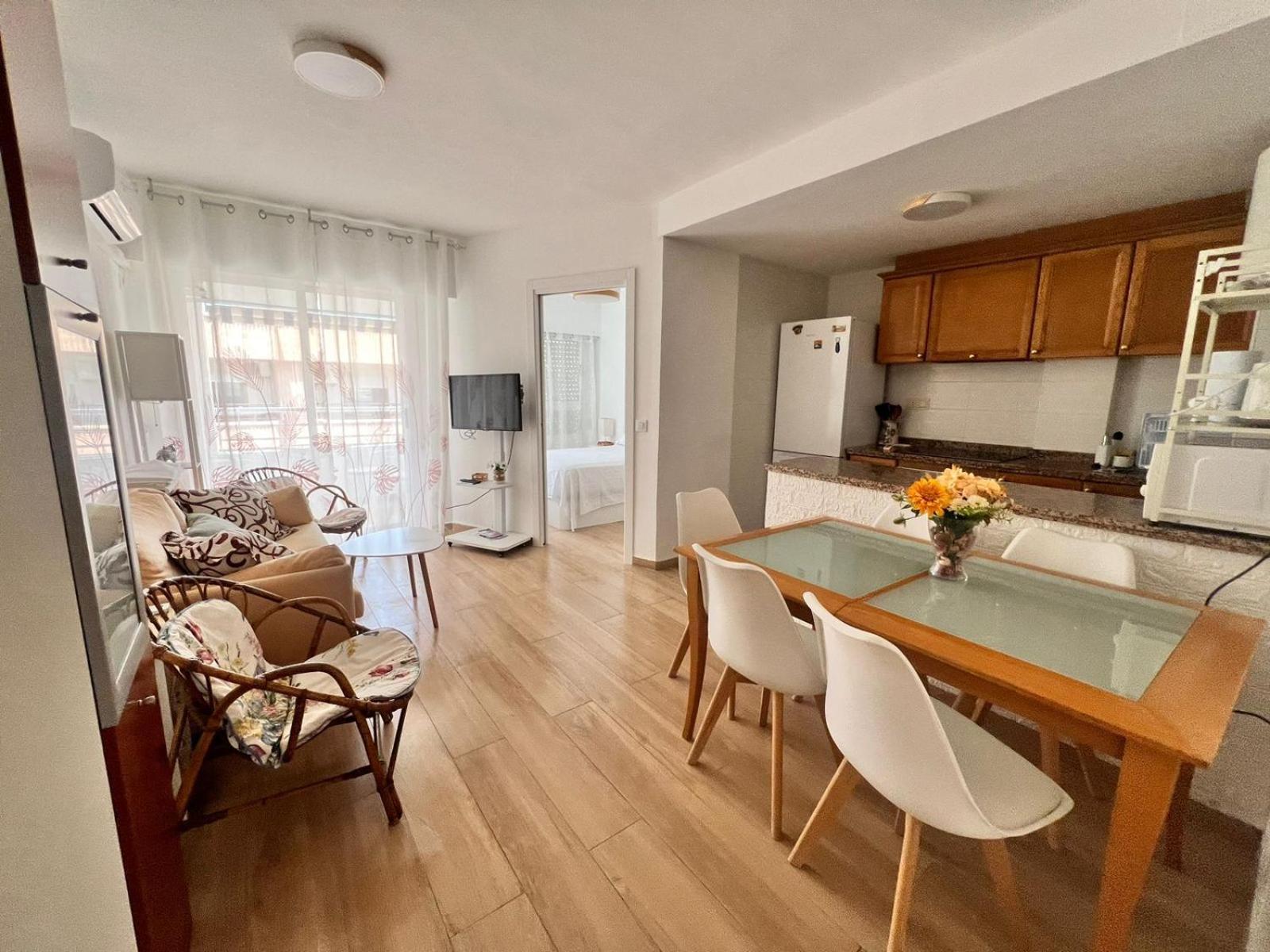 Acogedor Apartamento En La Playa Playa de Gandia Kültér fotó